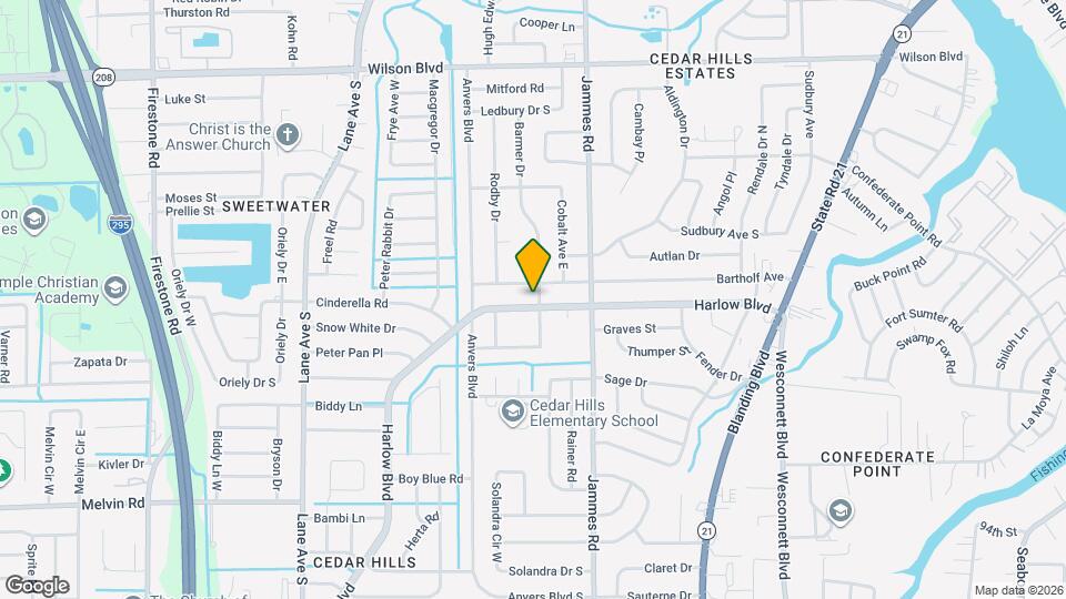 6507 Harlow Blvd Map and Location Details