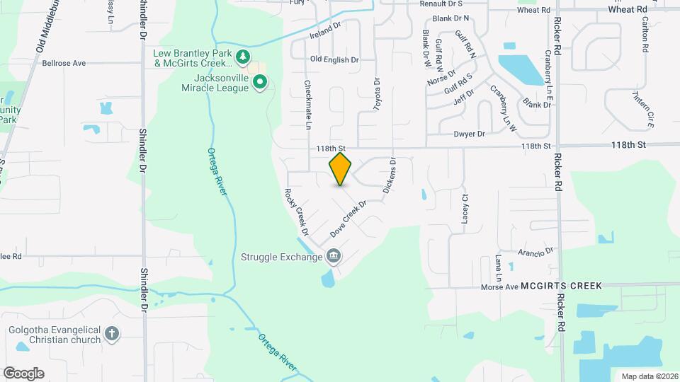 8236 Sawmill Creek Dr Map and Location Details