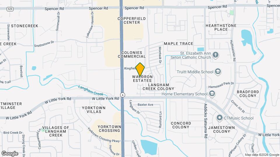 6418 Waldron Dr Map and Location Details