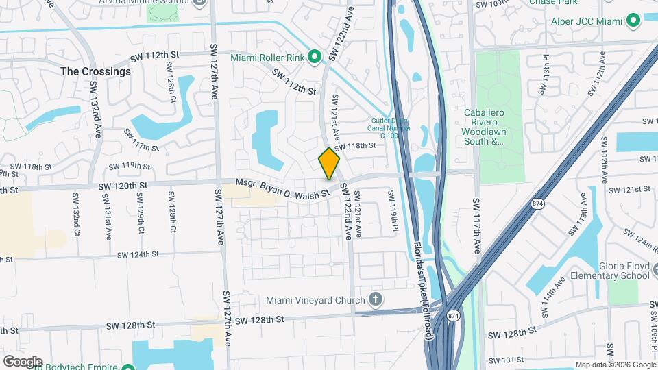 11959 SW 122nd Ct Map and Location Details