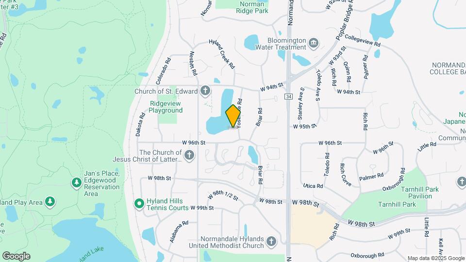 9532 Yosemite Rd Map and Location Details