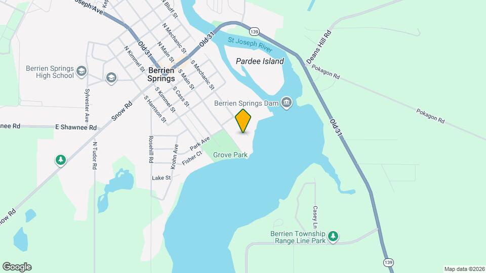 613 S Mechanic St Map and Location Details