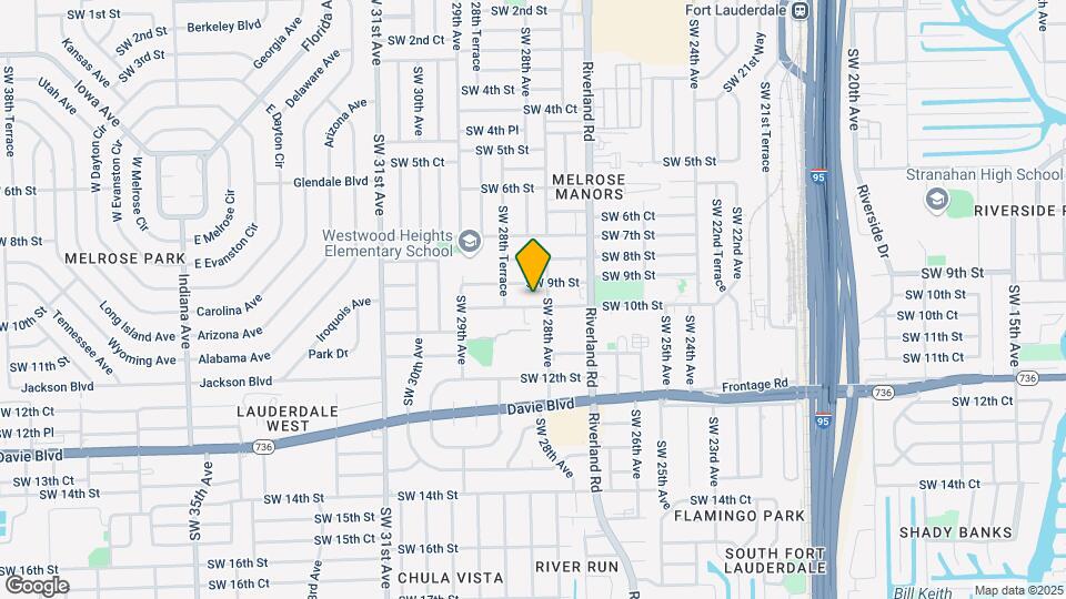 2813 SW 10th St Map and Location Details