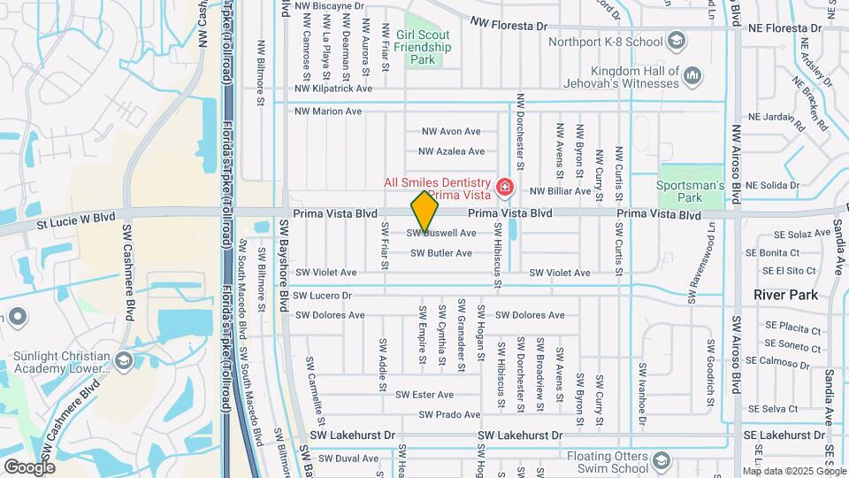 556 SW Buswell Ave Map and Location Details