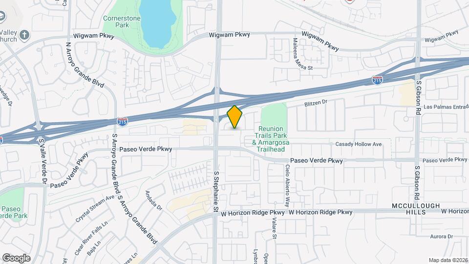 1351 Grass Creek Ave Map and Location Details