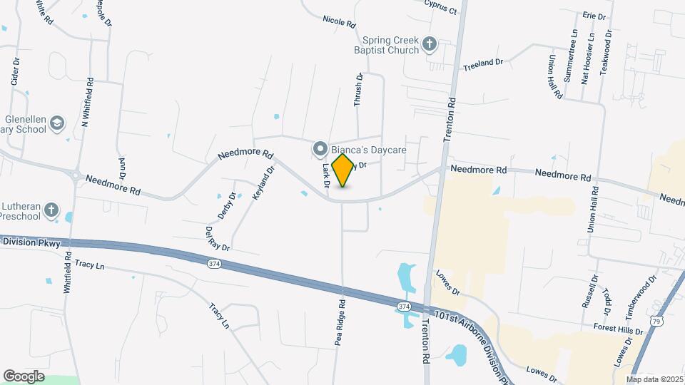 515 Needmore Rd Map and Location Details