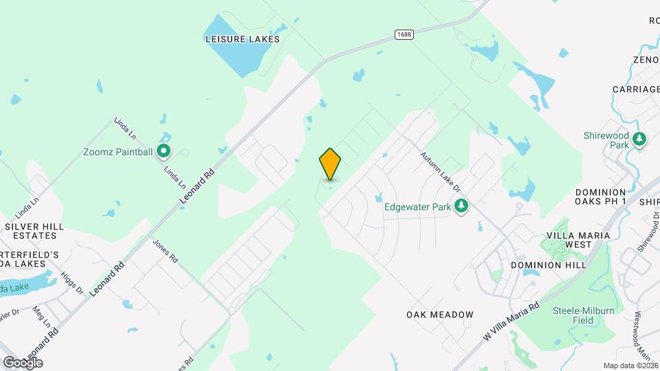 2206 Hall of Fame Ct Mapa y Detalles de la Ubicación