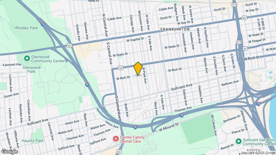 240 S Princeton Ave Map and Location Details