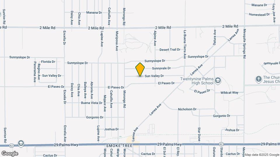 72203 Sun Valley Dr Map and Location Details
