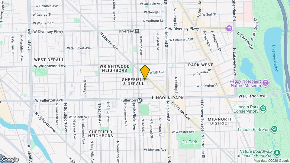 920 W Altgeld St Mapa y Detalles de la Ubicación