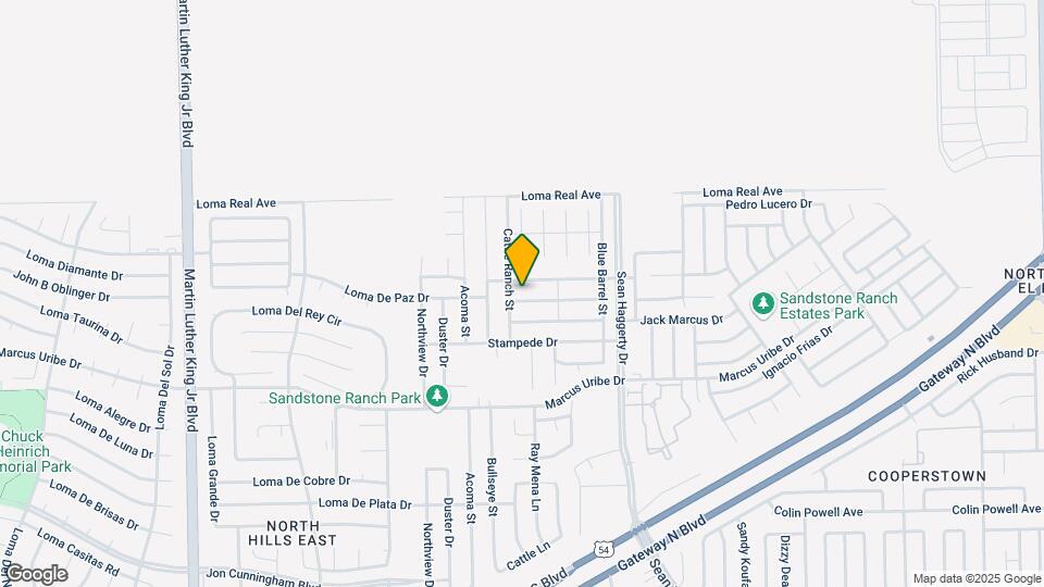 4909 Silver Ranch Ave Map and Location Details