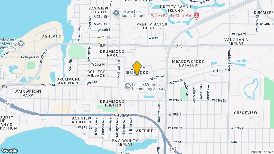 3121 W 21st Ct Map and Location Details