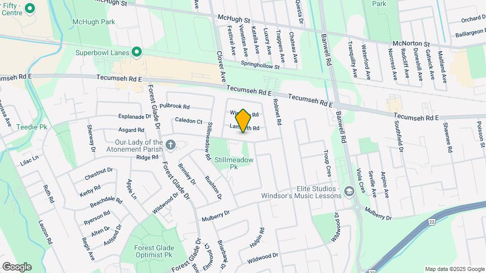 10730 Eastcourt Dr Map and Location Details