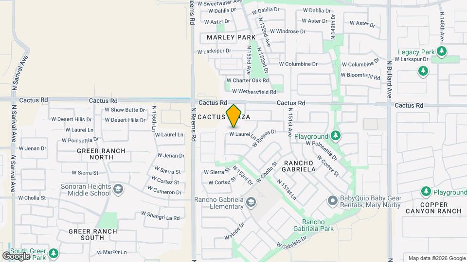 15340 W Laurel Ln Map and Location Details