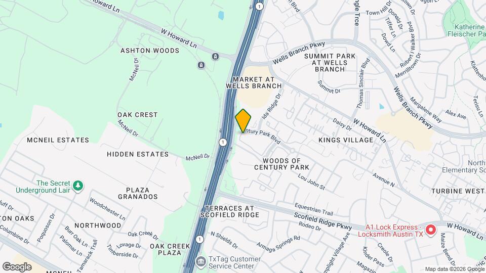 3201 Century Park Blvd, Unit 0934 Mapa y Detalles de la Ubicación