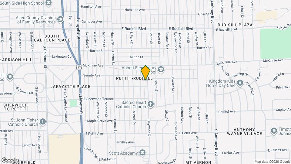 4422 Gaywood Dr Map and Location Details