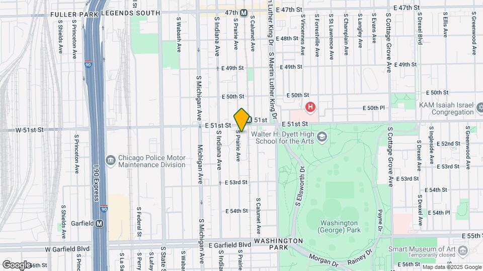 5119 S Prairie Ave Mapa y Detalles de la Ubicación