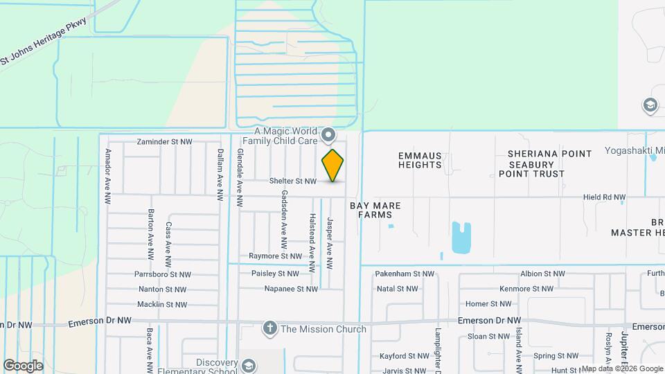 1516 Shelter St NW Map and Location Details