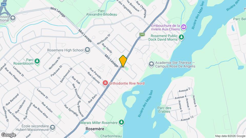 125-131 Cadieux Rue Map and Location Details