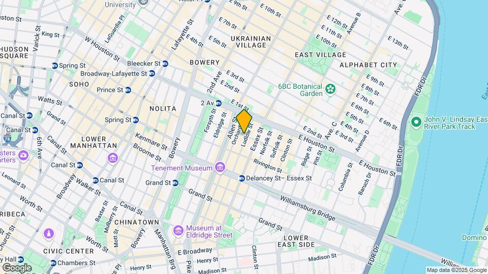101 Stanton St Mapa y Detalles de la Ubicación