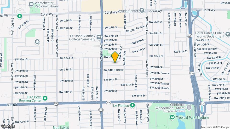 8461 SW 33rd Terrace Map and Location Details