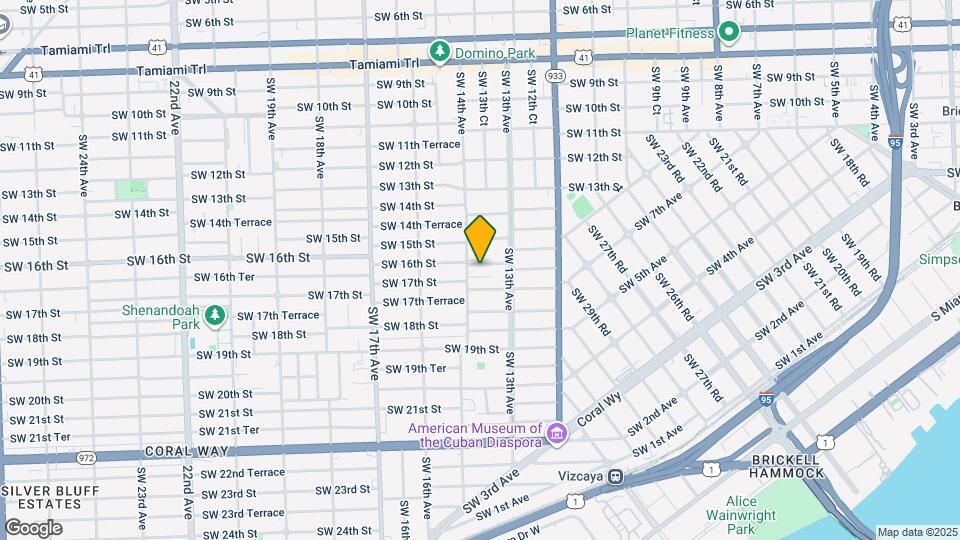 1360 SW 16th St Map and Location Details