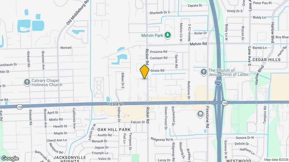 5122 Ricker Rd Map and Location Details