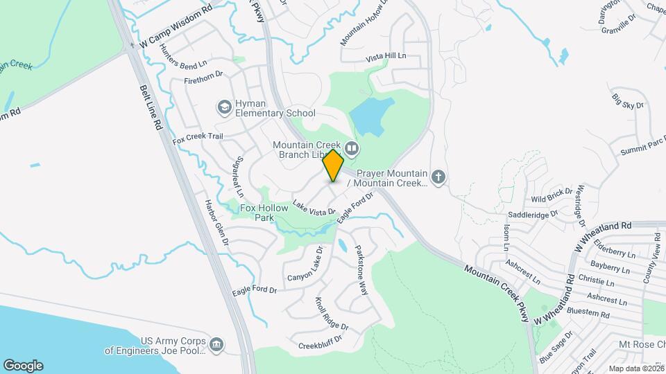 8320 Mountainview Dr Map and Location Details