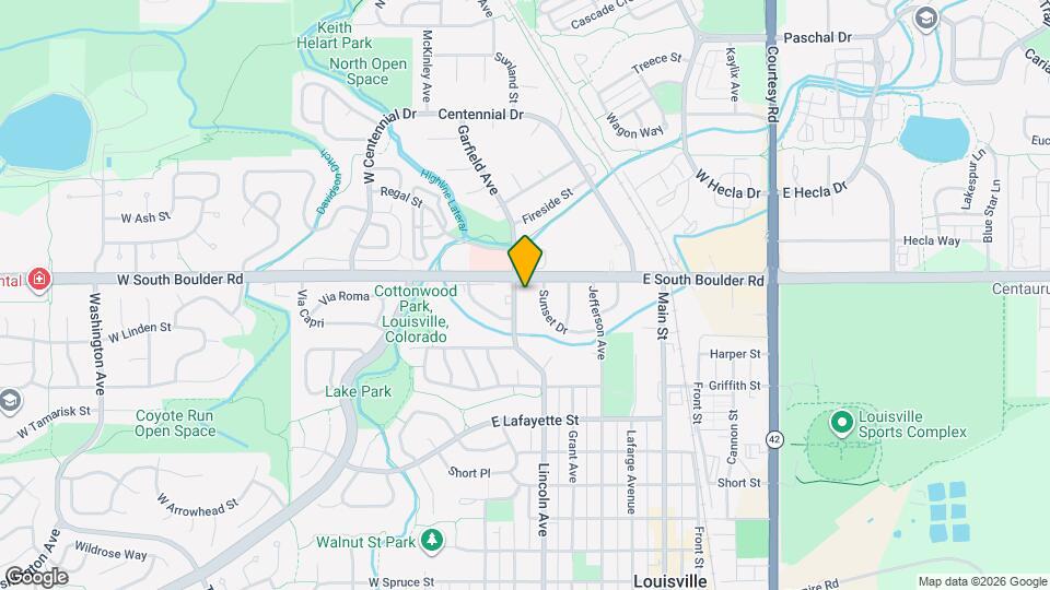 1610 Garfield Ave Map and Location Details