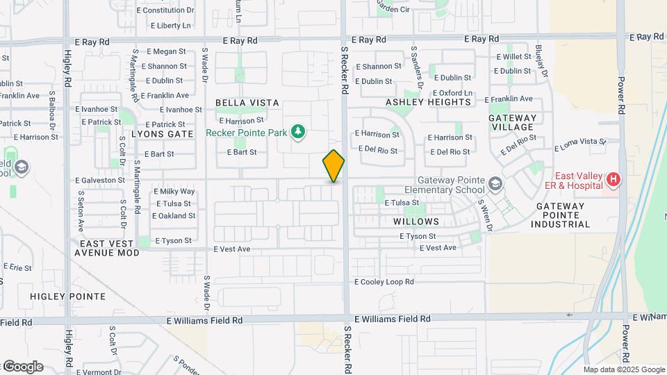 3950 E Turley St Map and Location Details