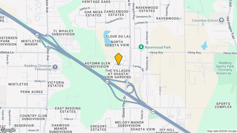 2348 la Villa Way Map and Location Details