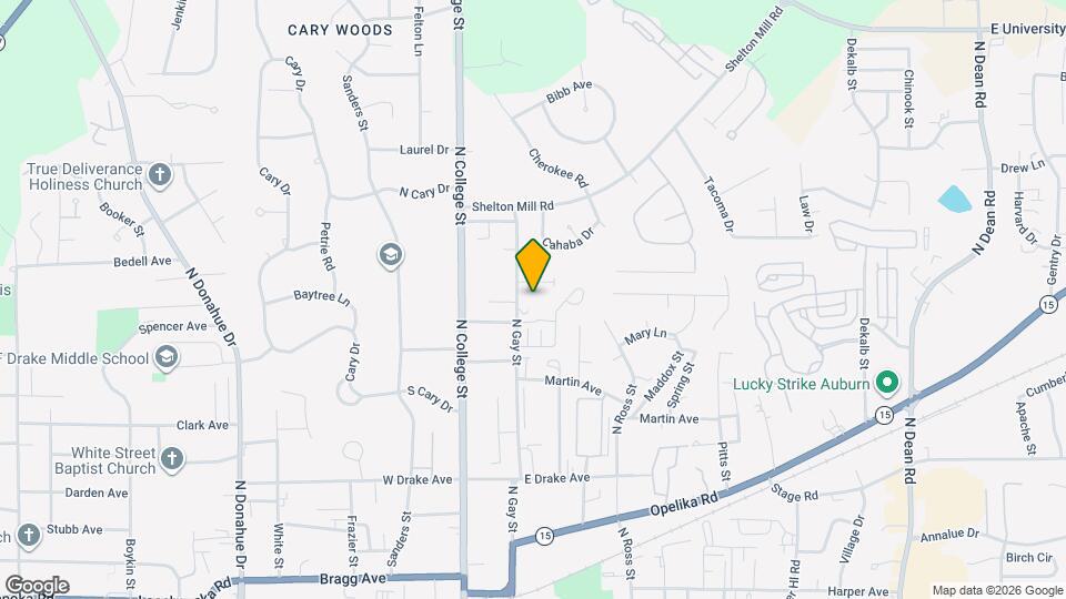 718 N Gay St Map and Location Details