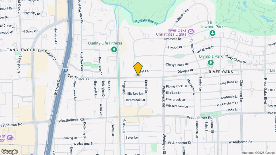 4000 San Felipe St Map and Location Details