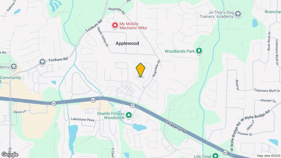 432 Parkstone Dr Mapa y Detalles de la Ubicación