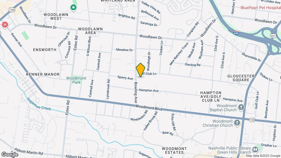 2433 Golf Club Ln Map and Location Details