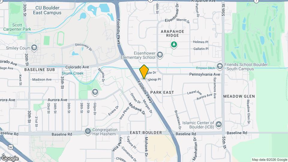 1001 Waite Dr Map and Location Details