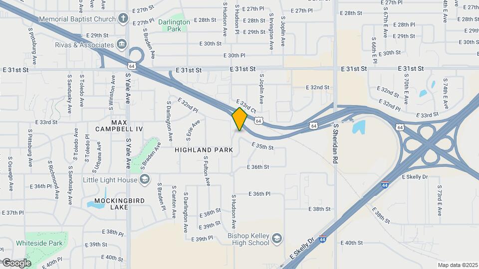 5803-5805 E 35th St Map and Location Details