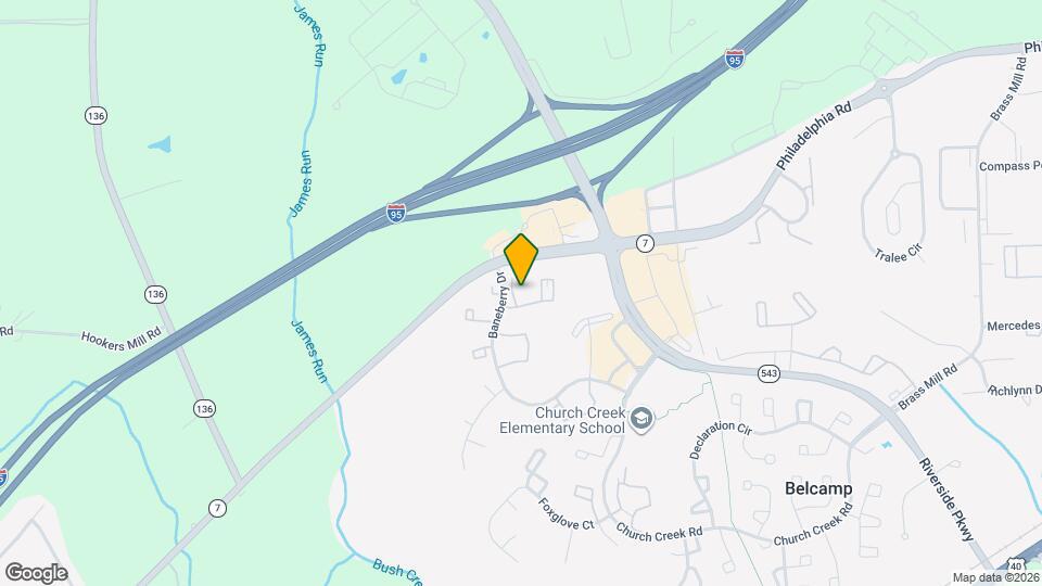 1401 Sage Ln, Unit CONDO FOR RENT Mapa y Detalles de la Ubicación