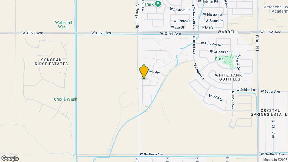 8519 N 186th Ln Map and Location Details