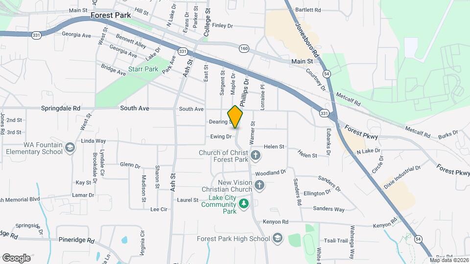 5161 Phillips Dr Map and Location Details