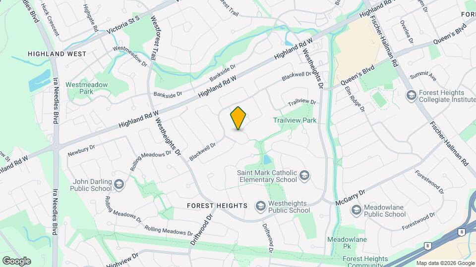 47 Claycroft Crescent Map and Location Details