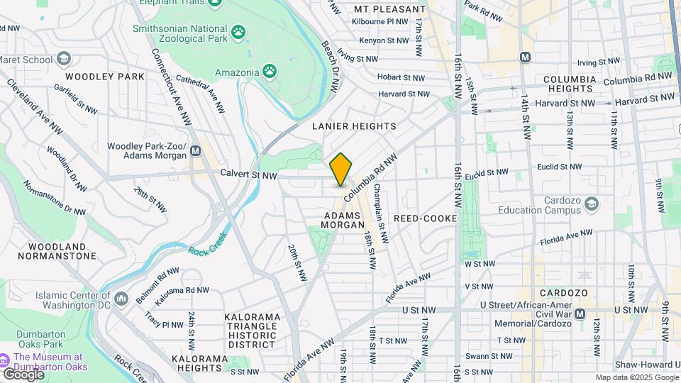 1807 Biltmore St NW Map and Location Details