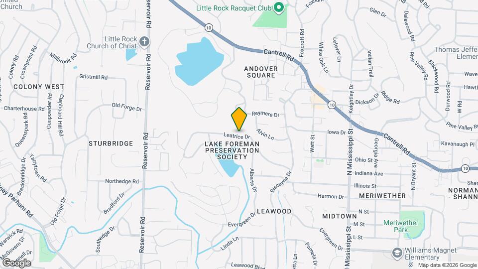 8416 Leatrice Dr Map and Location Details