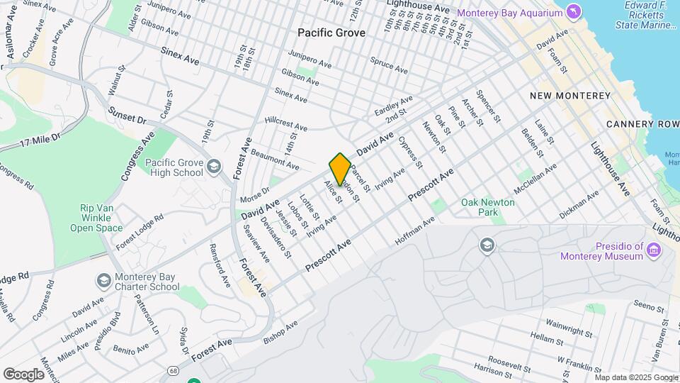 846 Alice St Map and Location Details