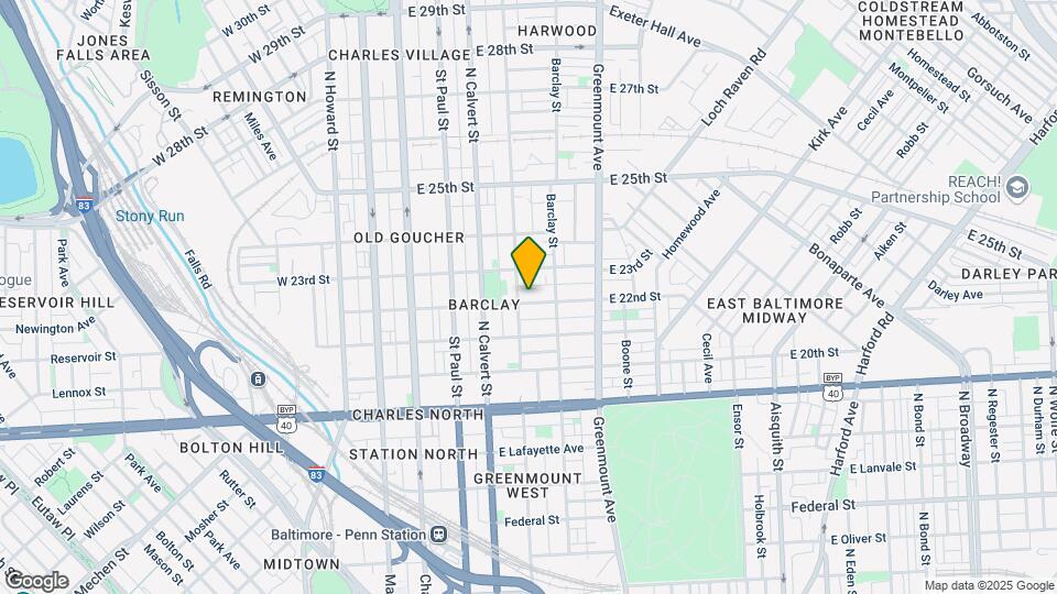 312 E 22nd St Mapa y Detalles de la Ubicación