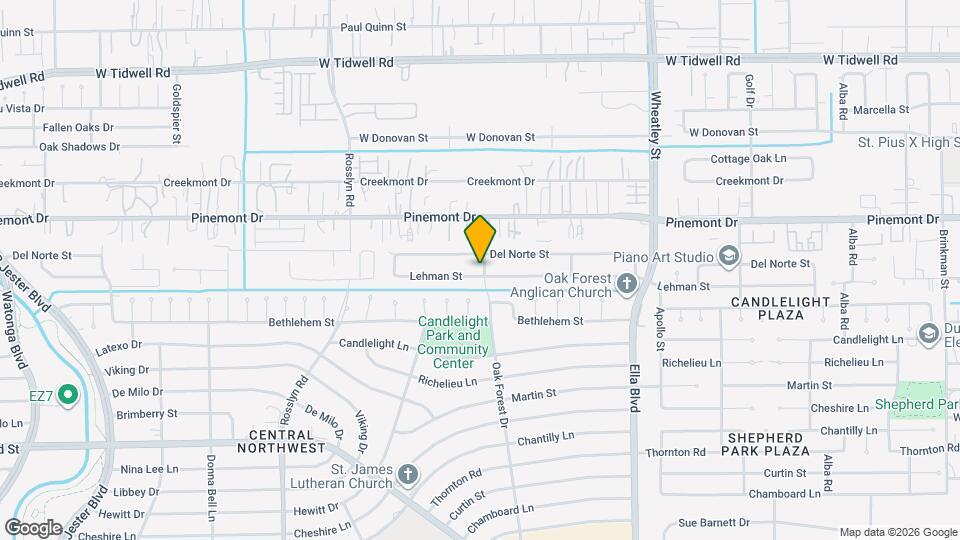 1402 Lehman St Mapa y Detalles de la Ubicación