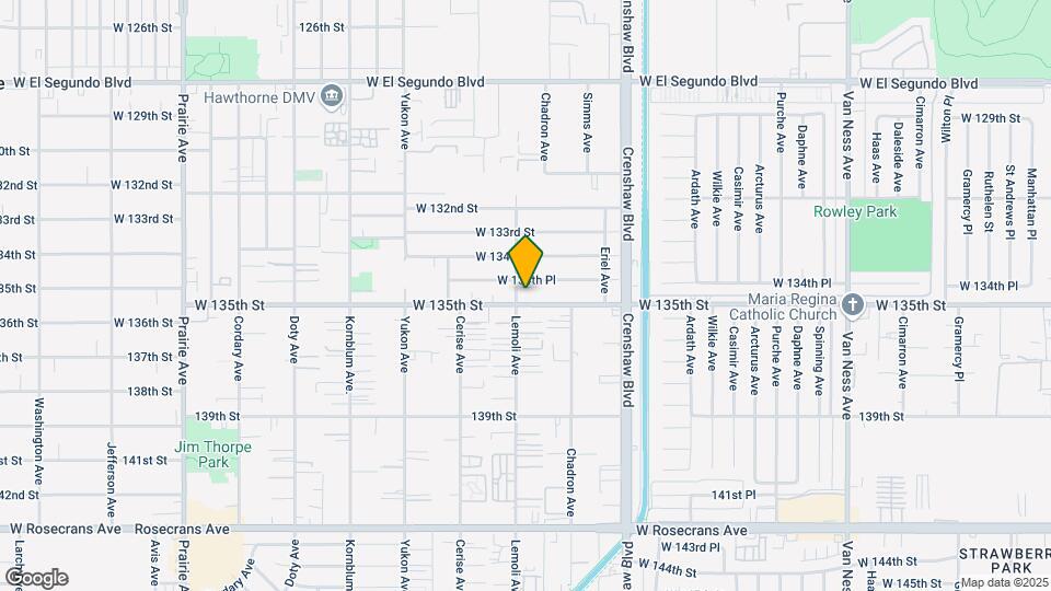 3253 W 135th St Map and Location Details