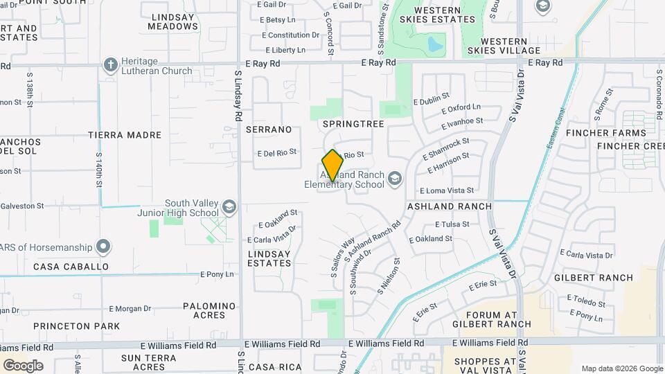 1066 E Bart St Map and Location Details