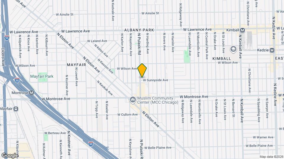 4511 N Pulaski Rd Map and Location Details