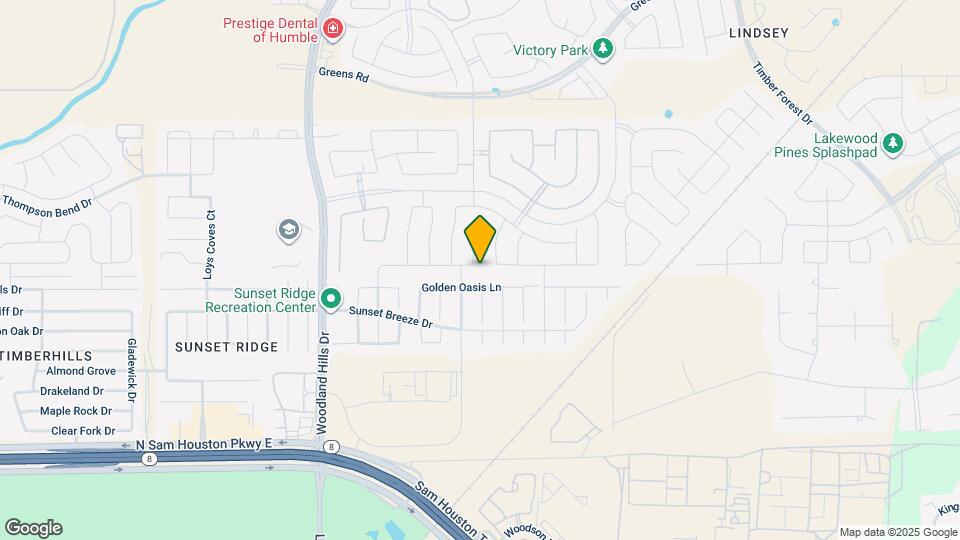 15202 Davan Springs Dr Mapa y Detalles de la Ubicación